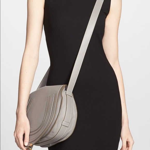 Traded chloe Marcie Medium black Leather Crossbody - Picture 8 of 8